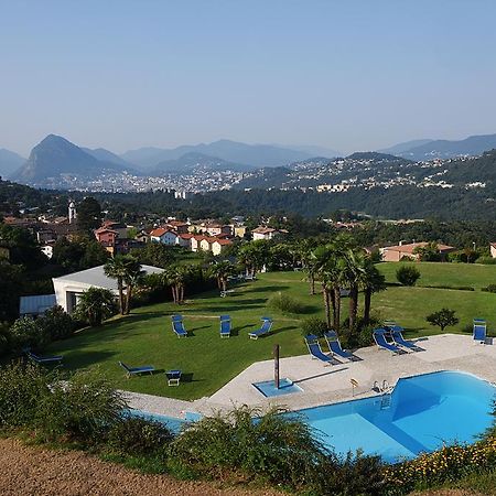 Centro Cadro Panoramica Aparthotel Lugano Bagian luar foto